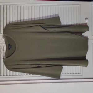 Alfani olive tunic top